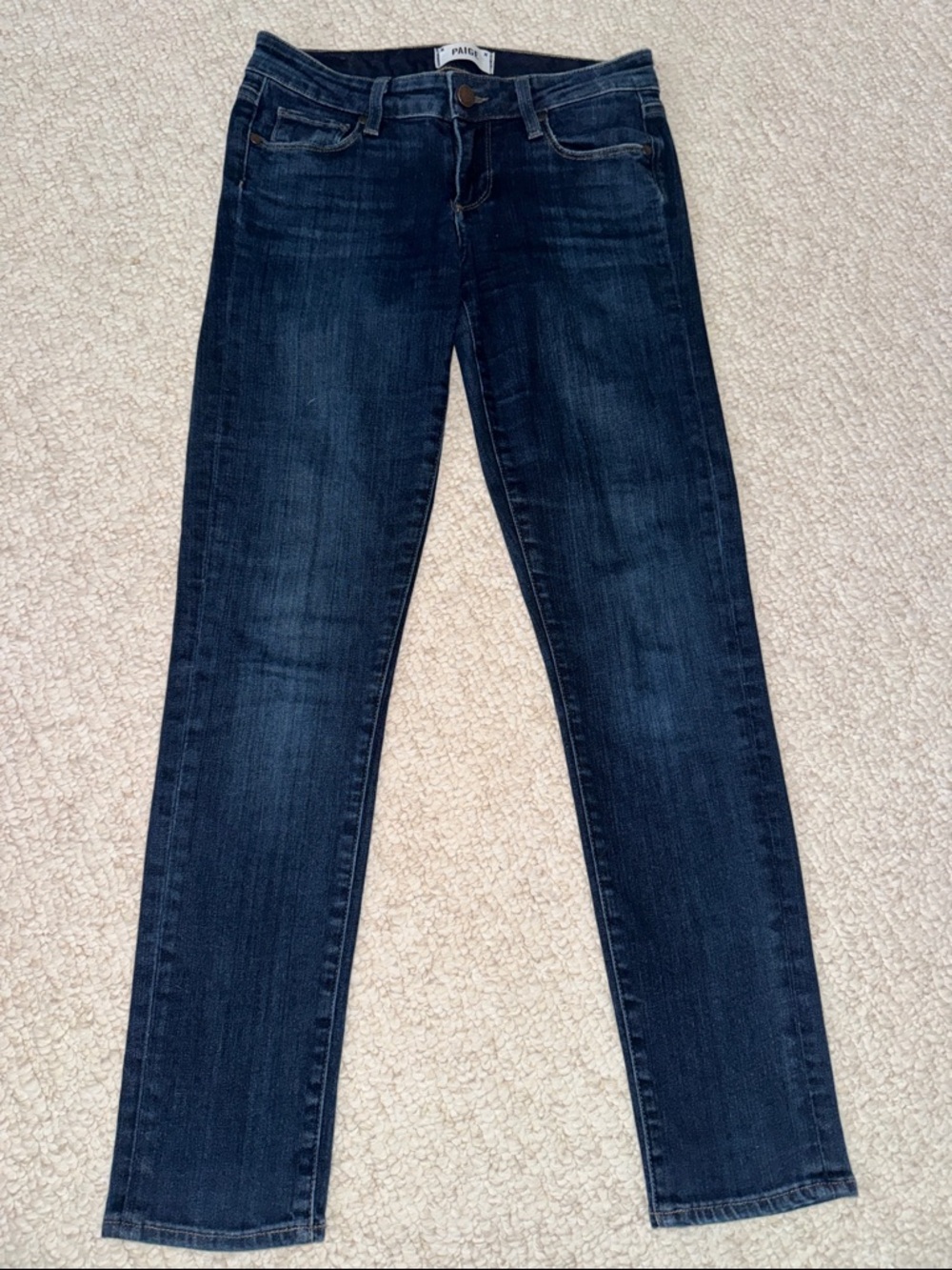 PAIGE Indigo Wash Skinny Jeans